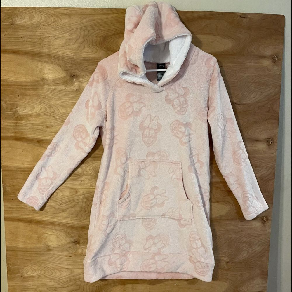 Disney Women’s Small Fleece Lounge Dress Hoodie